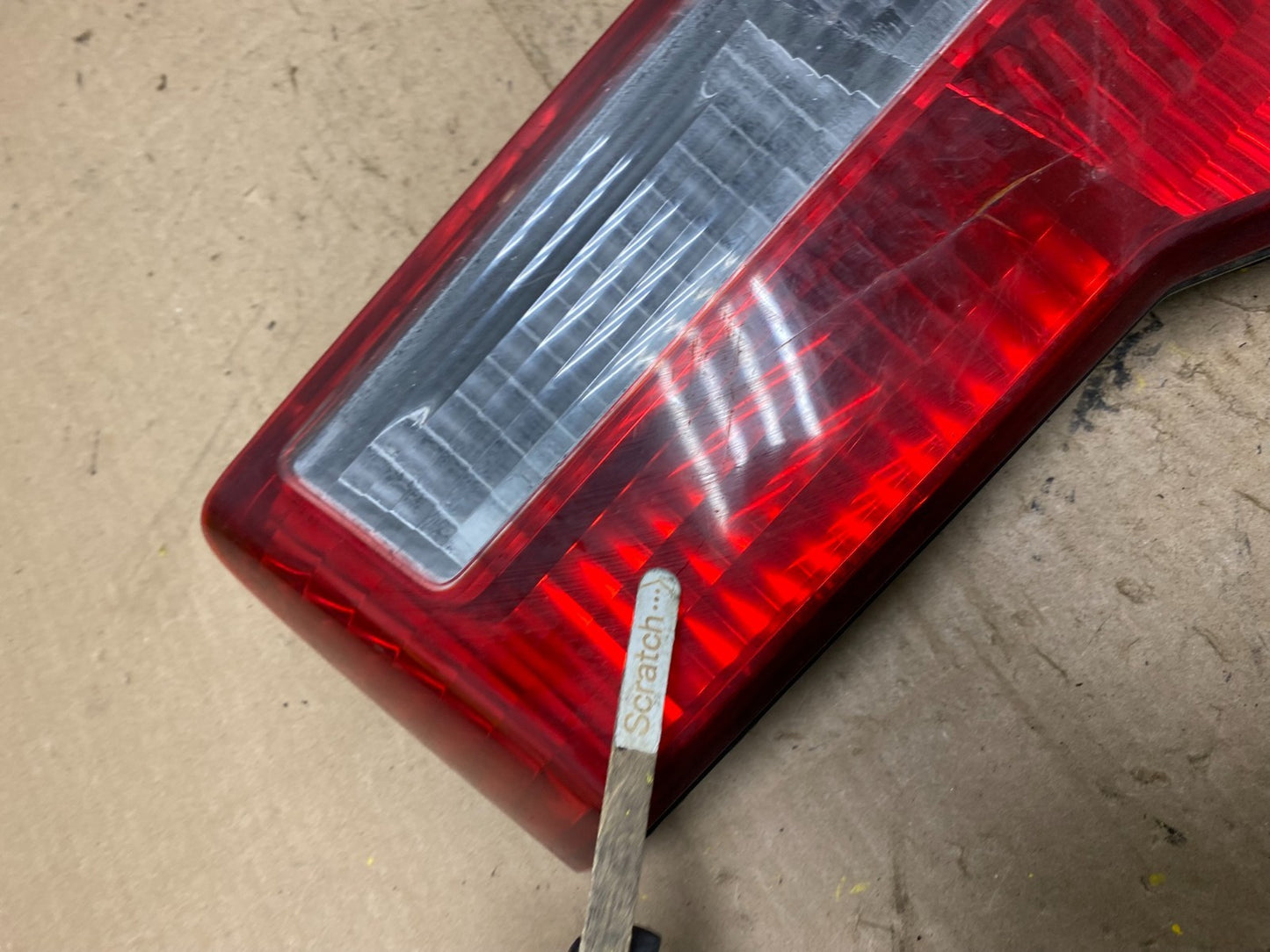 2001 to 2002 Honda Accord Left Driver LH Side Inner Tail Light OEM W2970 DW4