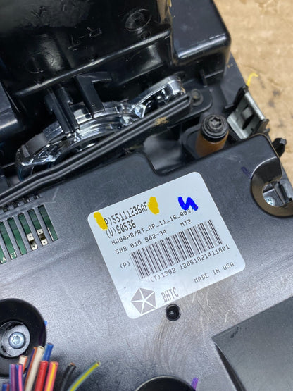 2011-2016 Dodge Grand Caravan Temperature Climate Control AC Heater X1233 DG5