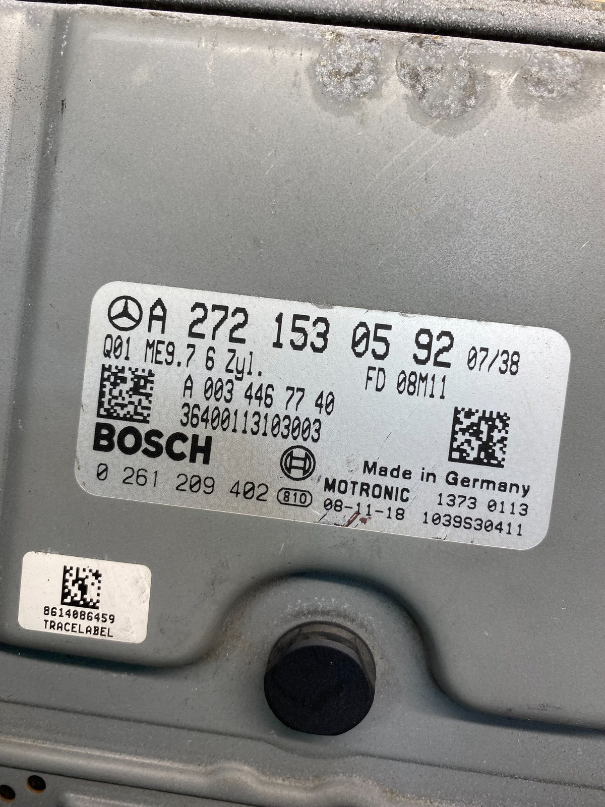 2008 to 2012 Mercedes C300 E350 Engine Computer Module ECM ECU ah4645DG2