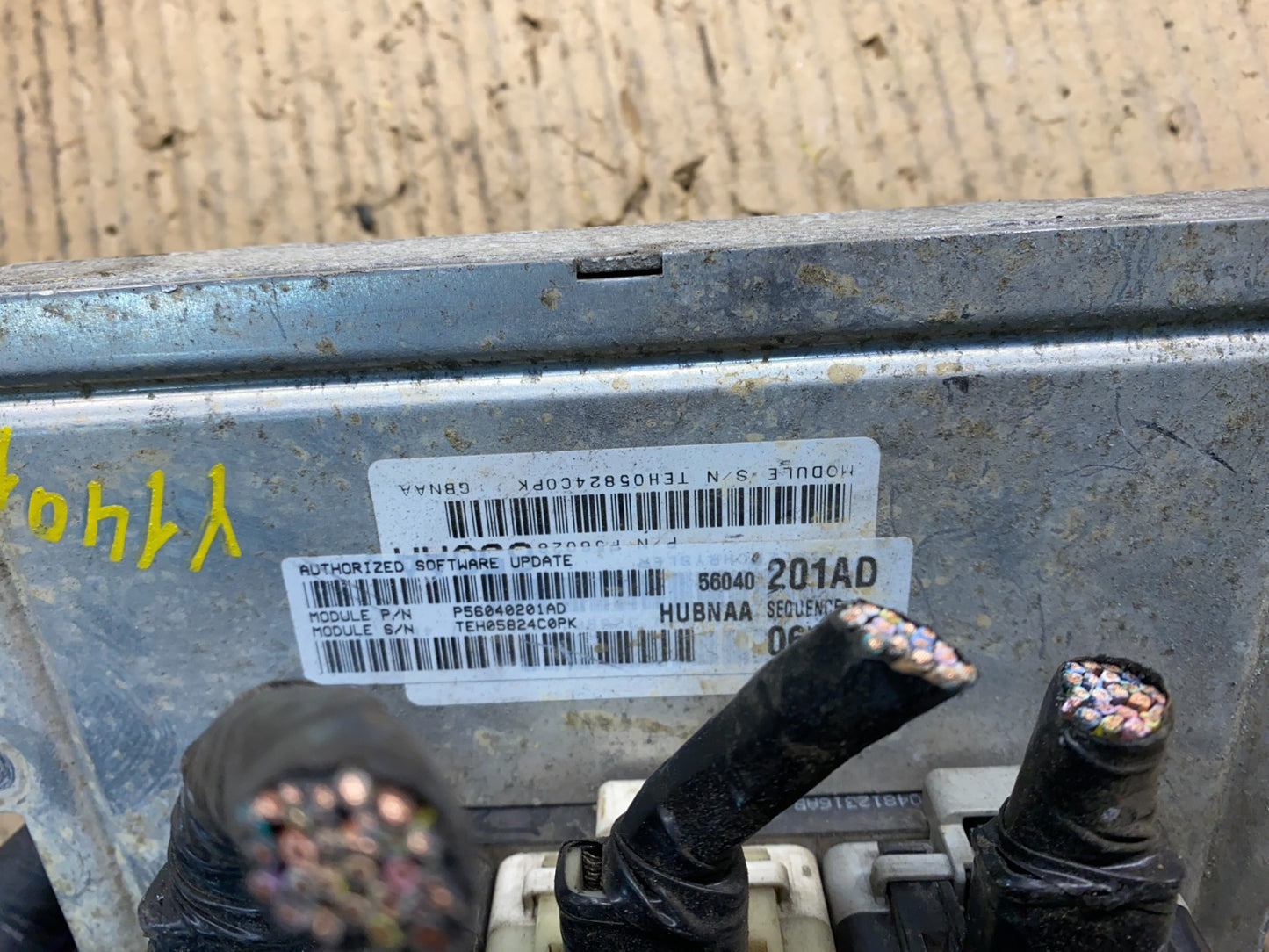 2002 Dodge Ram 5.9L AT Engine Computer Module ECM PCM ECU Y1484 DG4