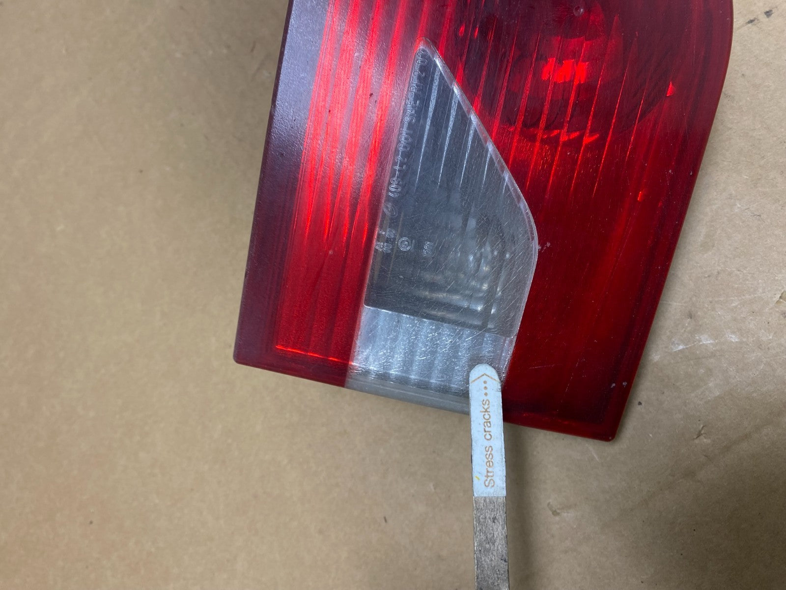 2004 2005 2006 Bmw X3 Left Driver Lh Inner Tail Light OEM V4811 DW5