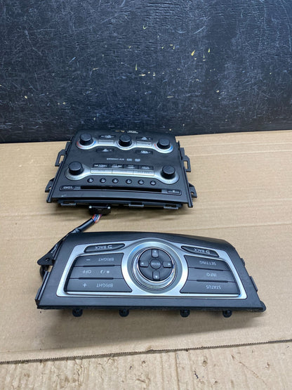 2009 - 2010 Nissan Murano AM FM Radio CD Climate Control Panel AG0014 DG2
