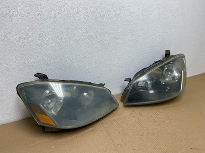 2005 to 2006 Nissan Altima Left+Right Side Set Halogen Headlights OEM AB6877 DW2