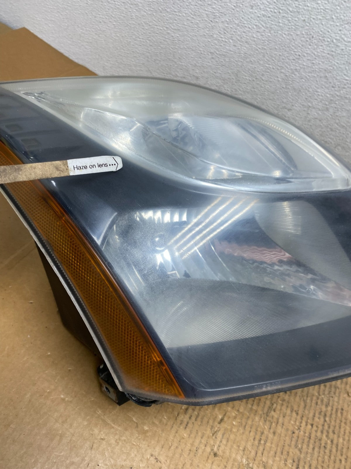 2010 2011 2012 Nissan Sentra Halogen Right Passenger Black Headlight AE1233 DW4