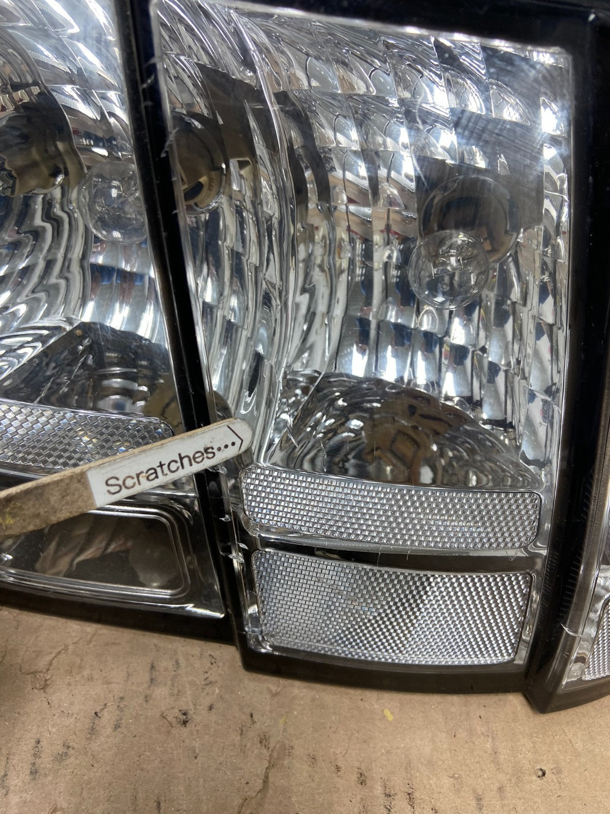 1999 - 2004 Ford Mustang Left+Right Set Side Chrome Tail Lights AF4291 DG4