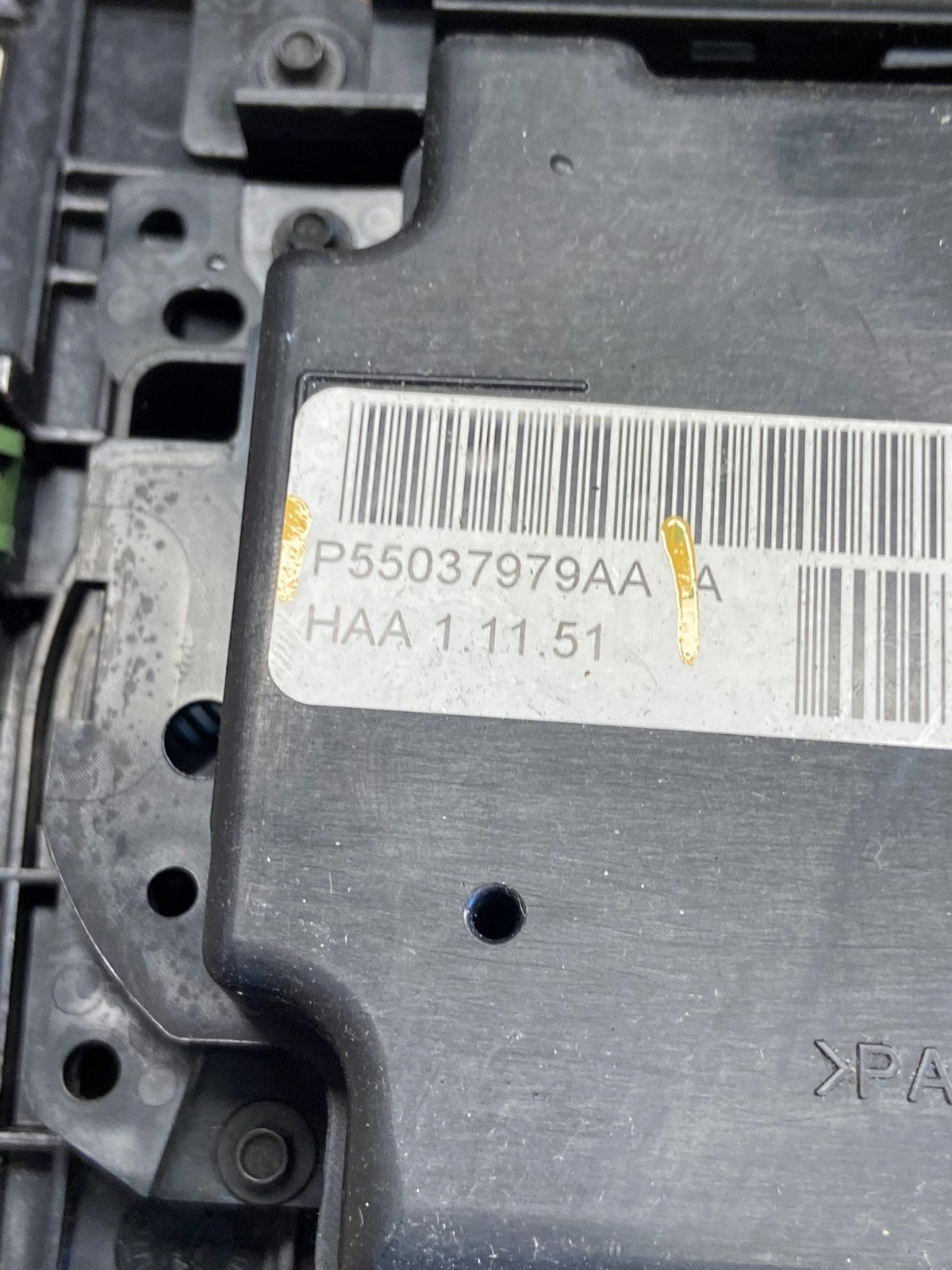 2008 2009 2010 Jeep Commander Grand Cherokee A/C Climate Control Bezel ab1963 DG5