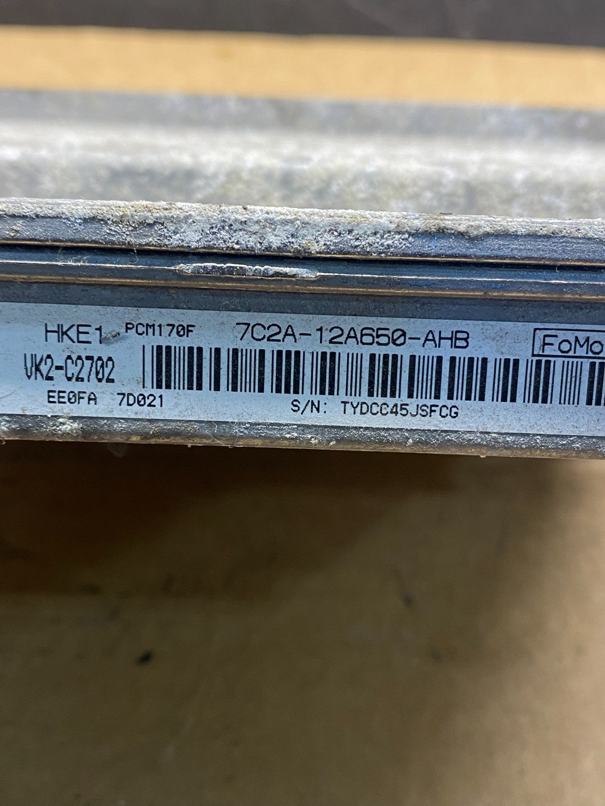 2007 2008 Ford E350 E250 Van 4.6L Engine Control 7C2A-12A650-AHB af8891 DG2