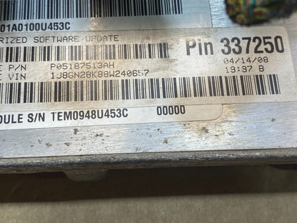 2008 Jeep Liberty Dodge Nitro 3.7L Engine Control Unit ECU ECM AF7592 DG2