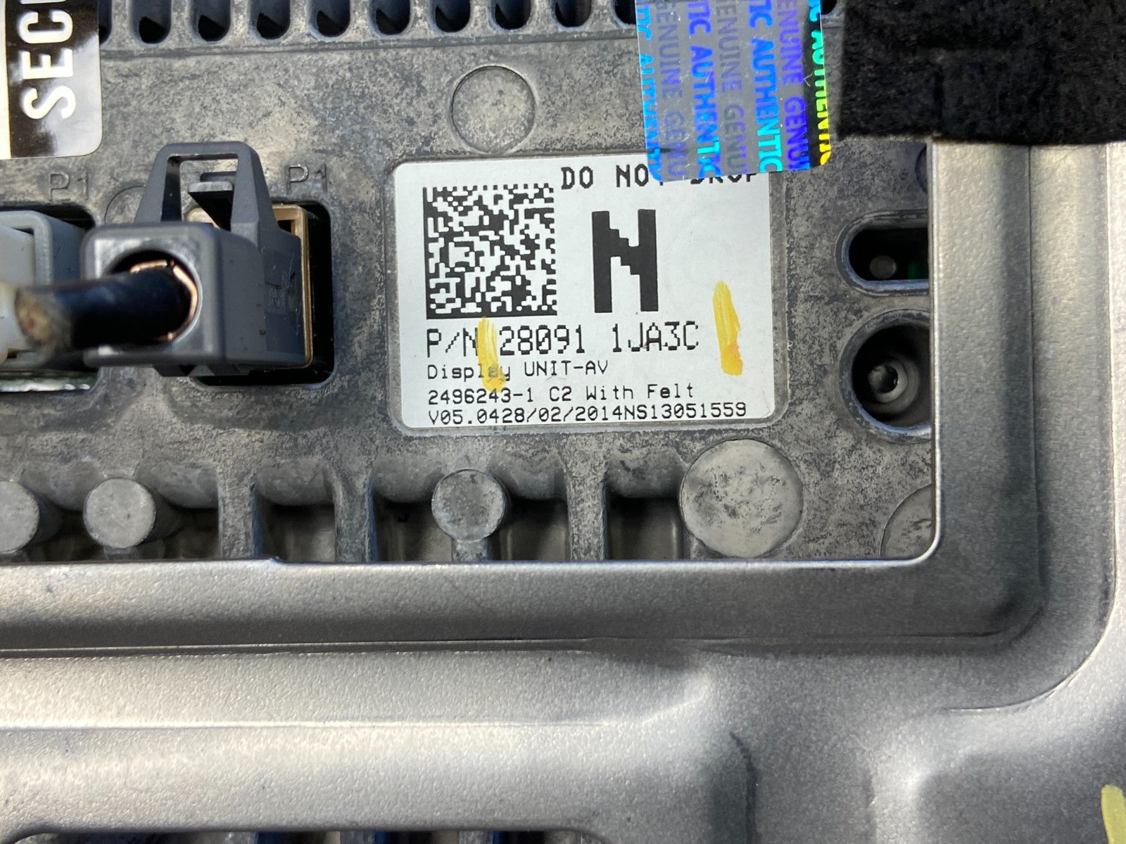 2013 2016 Nissan Pathfinder Radio Display Information Screen ab5758 DG6