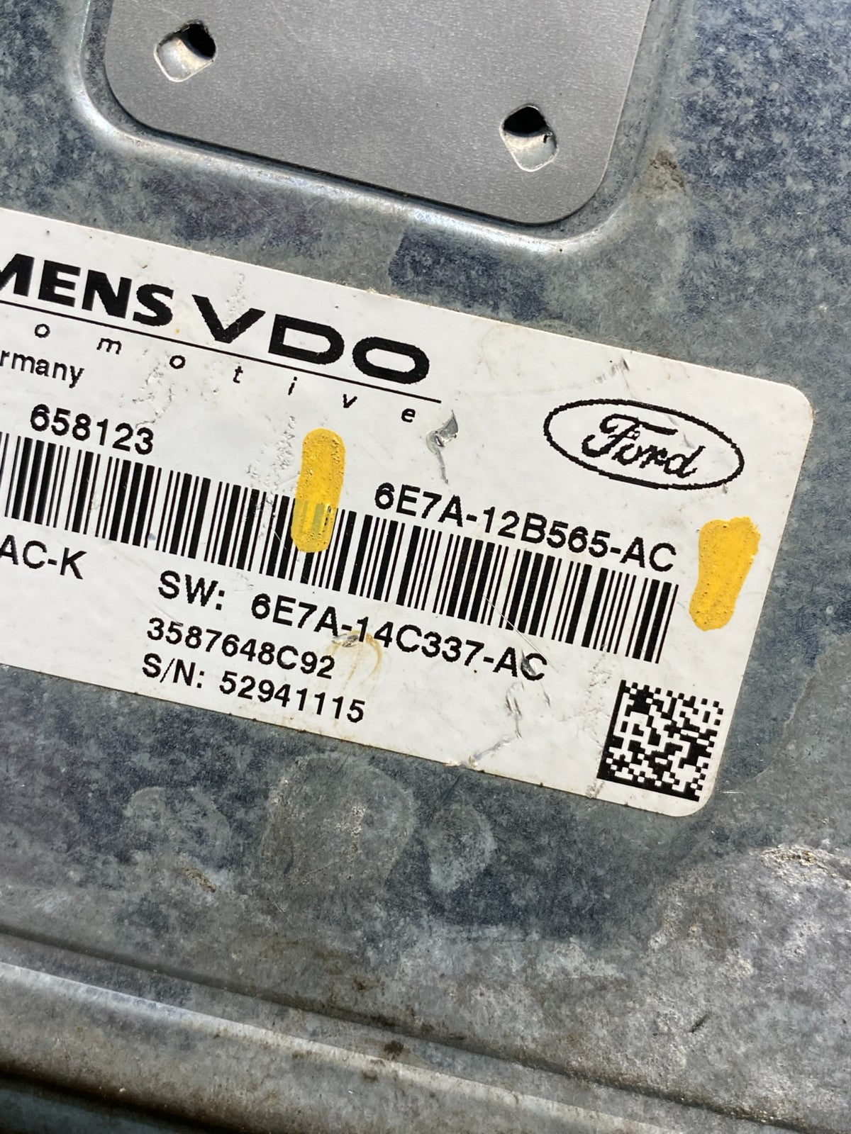 2006 - 2007 Ford LCF TCM TCU Transmission Module AI7172 DG2
