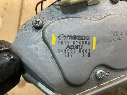 2007 to 2015 Mazda CX-9 CX9 Windshield Rear Wiper Motor v8807 DG6