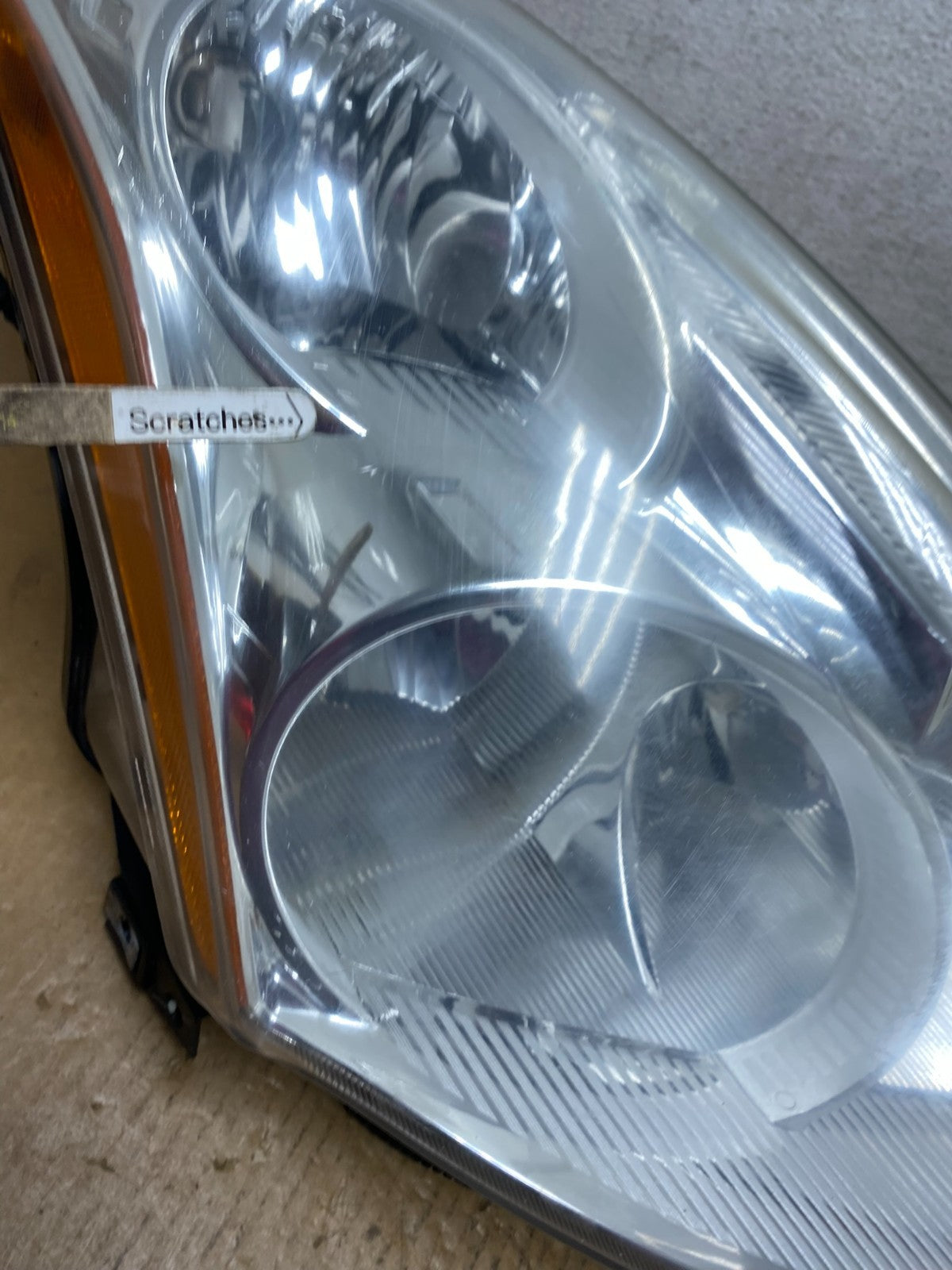 Sedan 2010 2011 2012 Nissan Altima Headlight Right Passenger Rh AE0606 DW3
