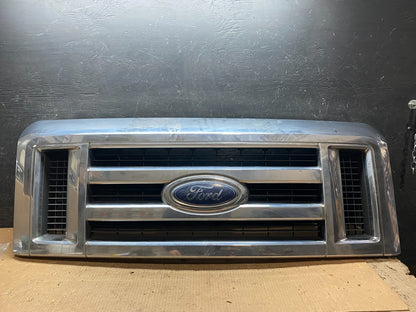 2008 to 2014 Ford Econoline E150 E250 Front Upper Chrome Grill Grille y6479 DG0