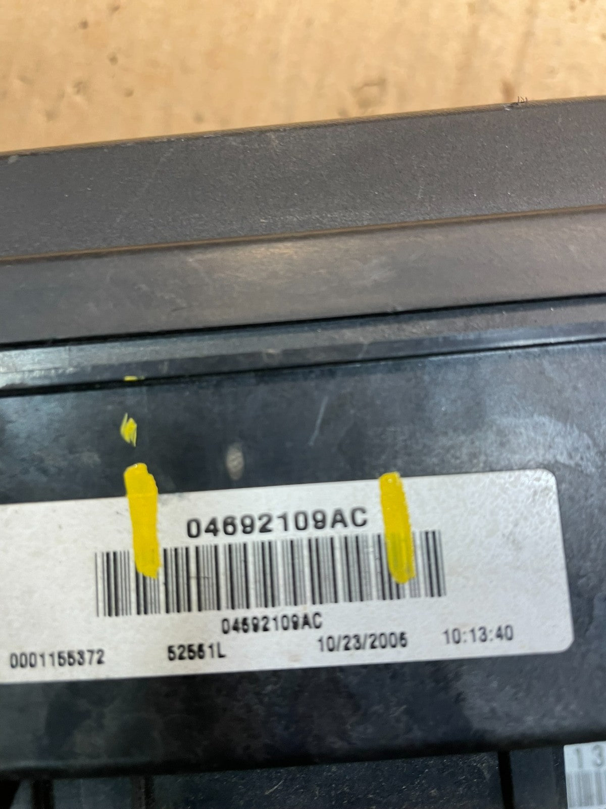 2007 Jeep Grand Cherokee Fuse Box Relay Panel Body Control Module BCM V1808 DG8