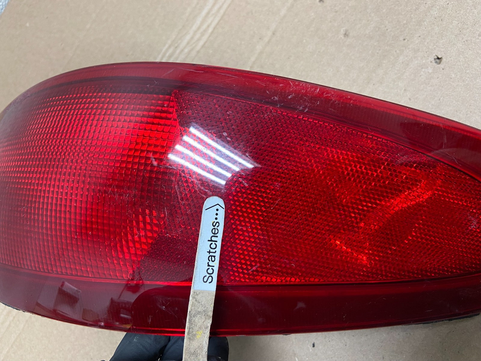 1997 to 1998 Ford Escort Left Driver LH Tail light AB0958 LK3