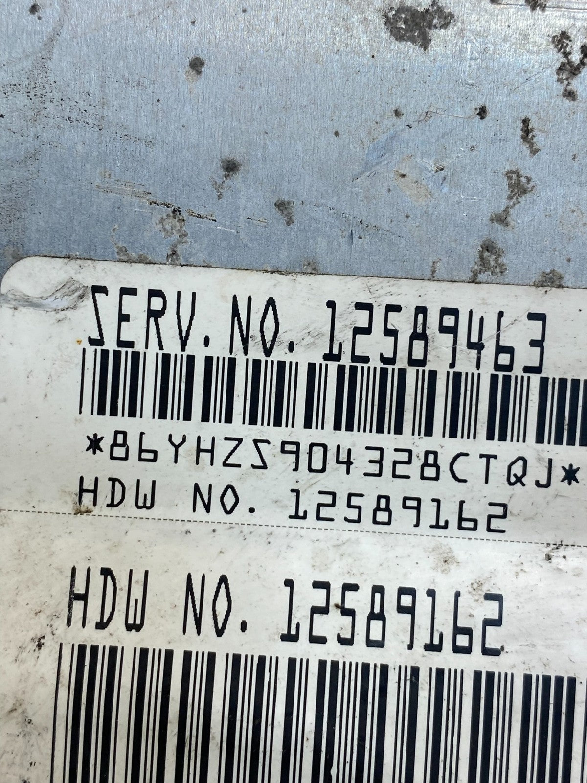 2003-2006 Chevrolet Tahoe Silverado Engine Control Unit Module ECM ECU AD9952 DW2