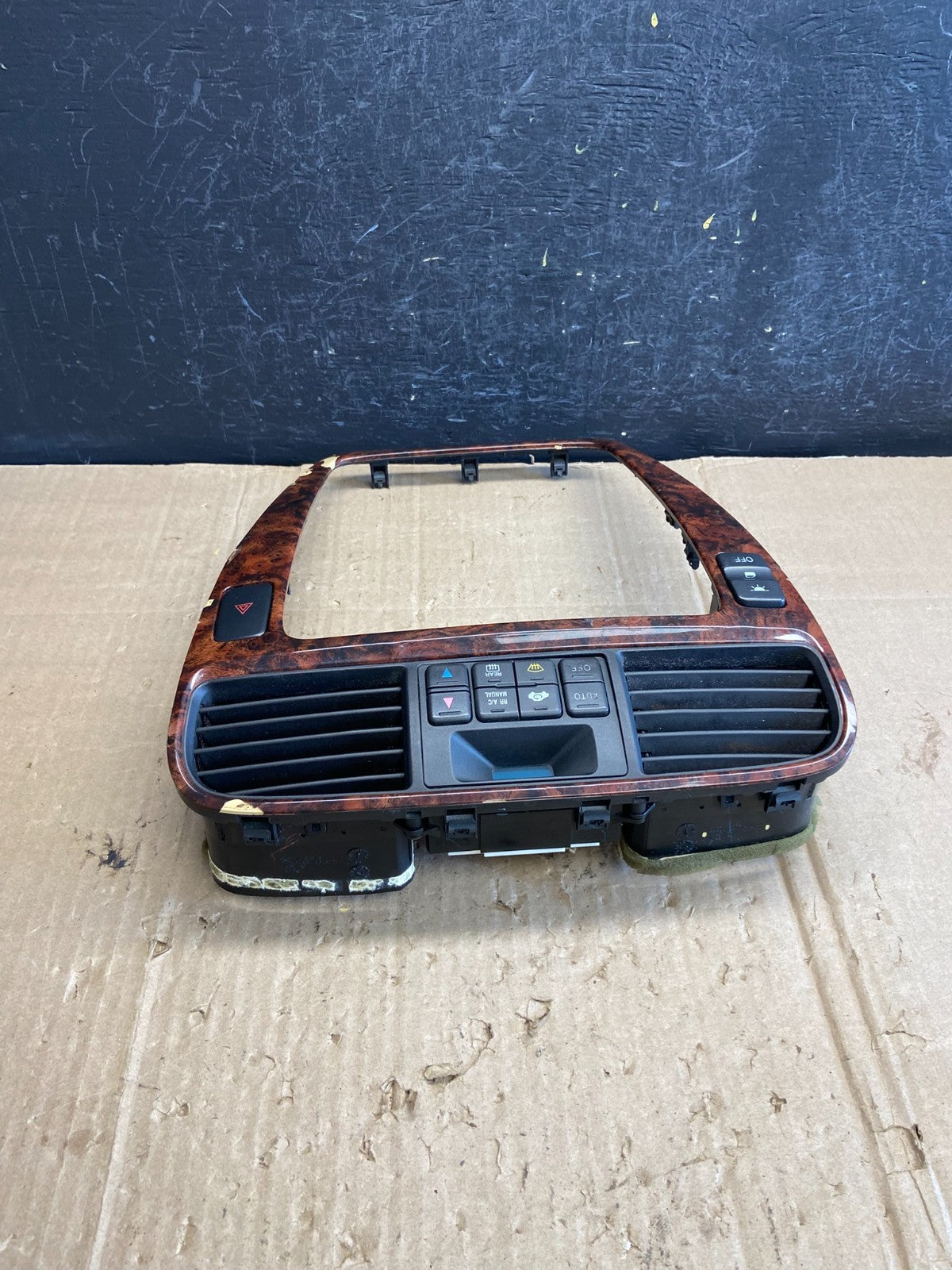2001 - 2006 Acura Mdx Center Ac Heater Climate Control Radio Bezel AE1915 DG4
