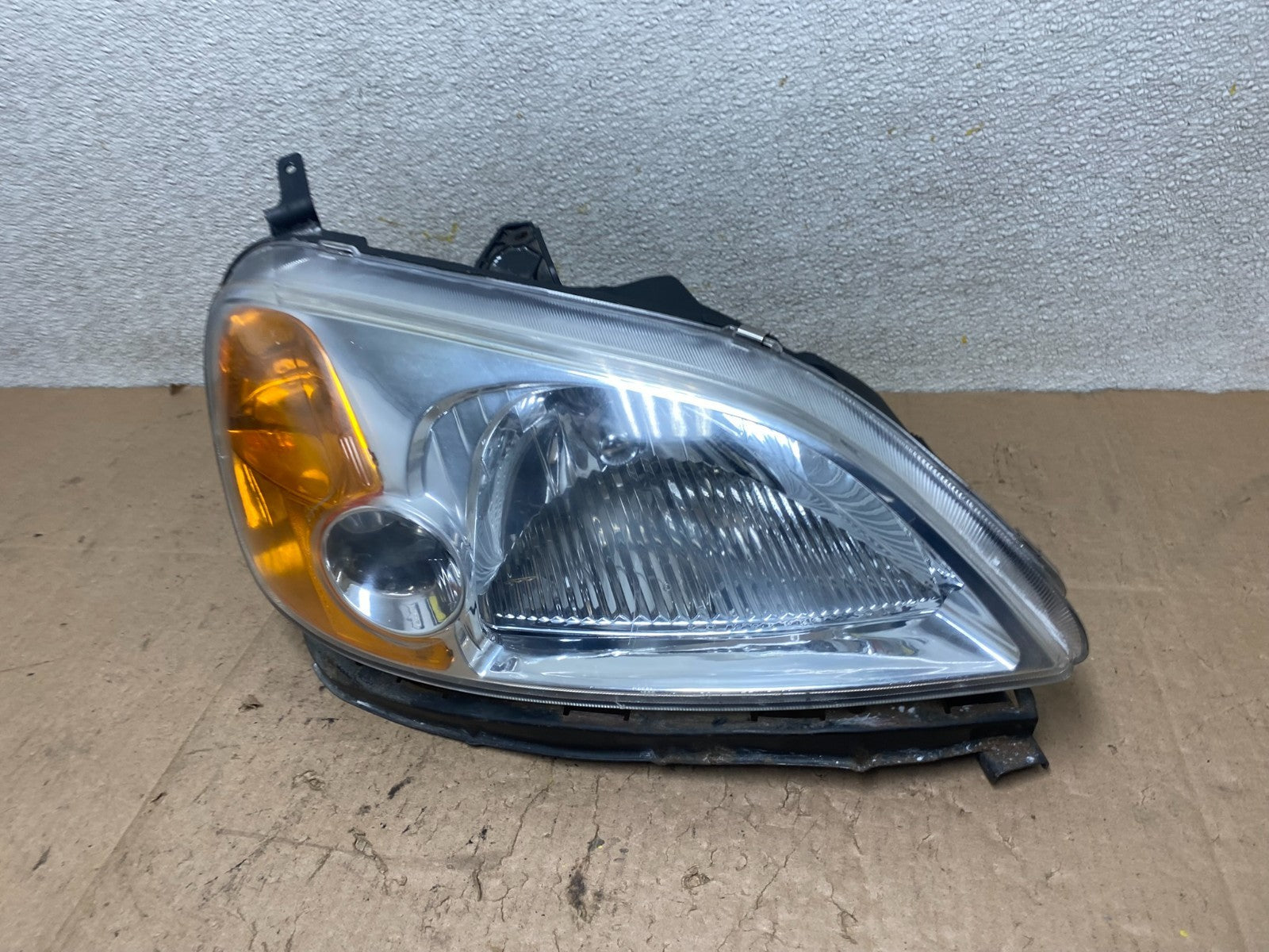 2001 - 2003 Honda Civic Coupe Headlight Halogen Right Passenger Rh Oem W1056 DW1