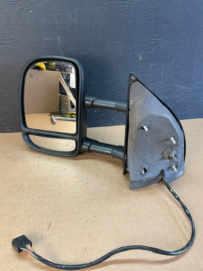 1999 to 2007 Ford F250 F350 F450 Left Driver Door View Mirror AE8355 DW2