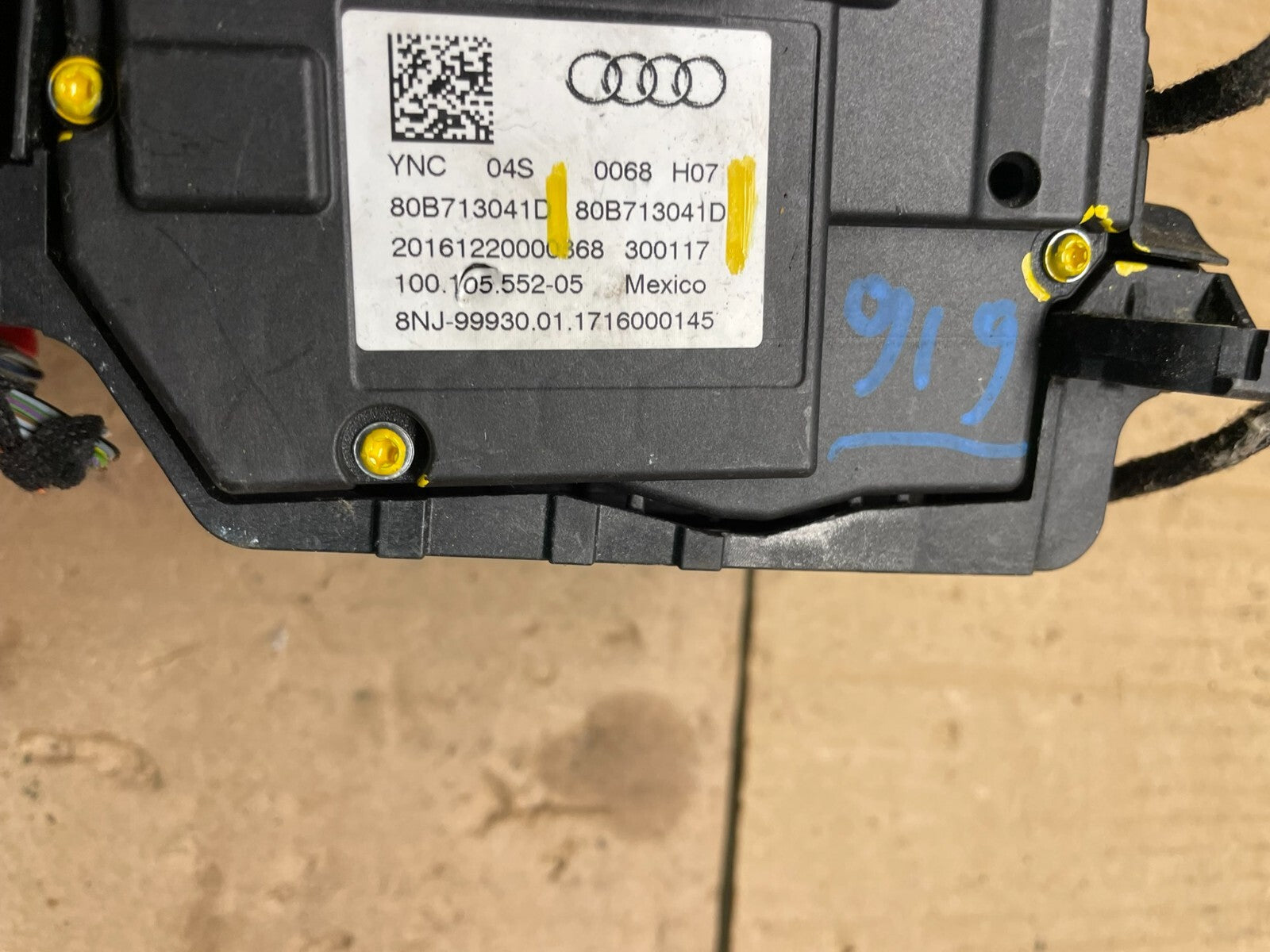 2018 to 2023 Audi SQ5 Automatic Transmission Gear Shift Shifter OEM M42896