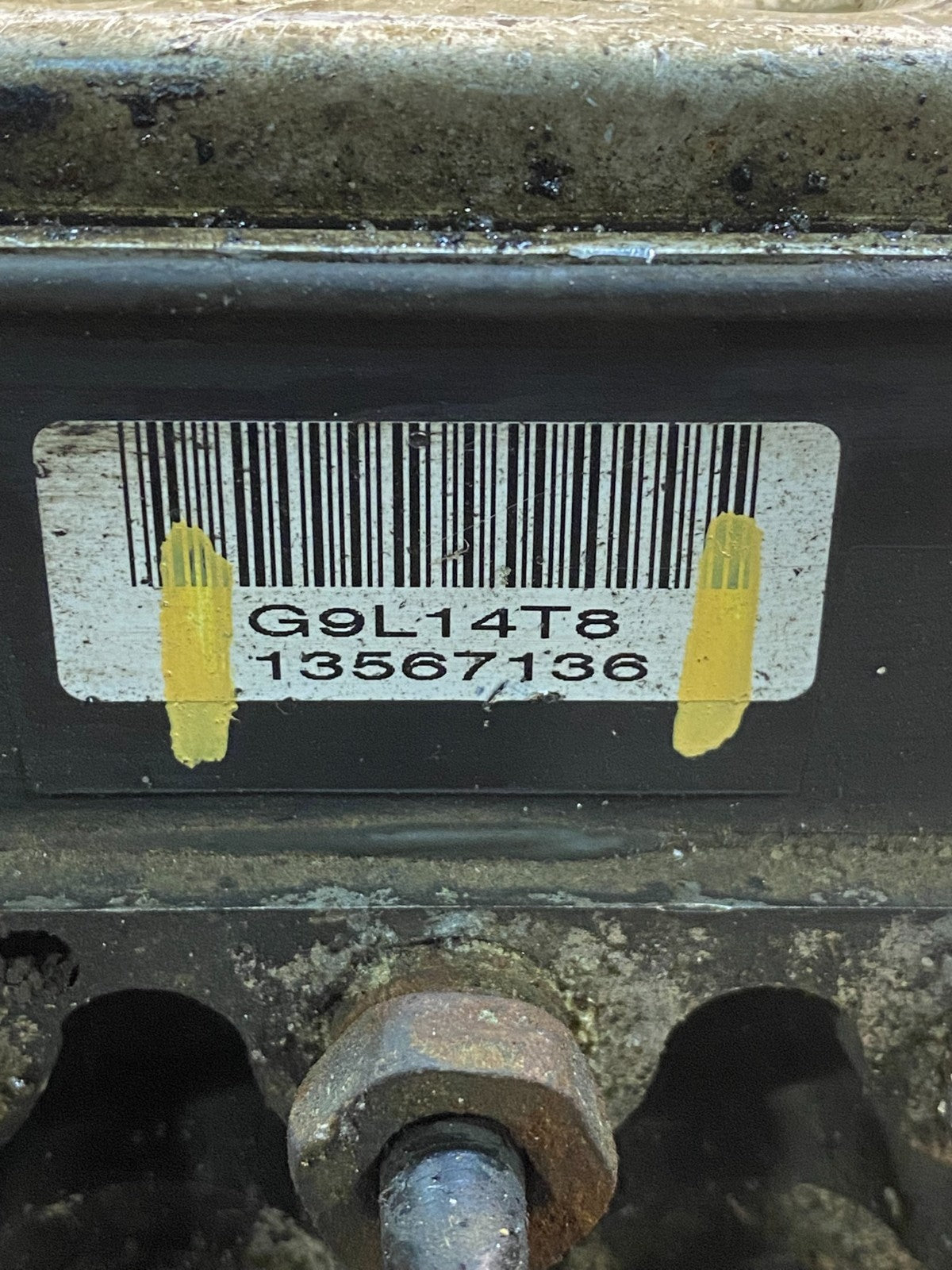 2004-07 Chevrolet Express ABS Pump Control OEM 13567136 Module AA3333 DG6