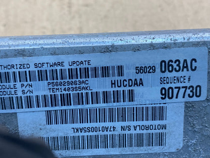 2003 Dodge Ram 1500 5.7L ECU ECM Engine Control Computer p56029063ac AG7022 DG2