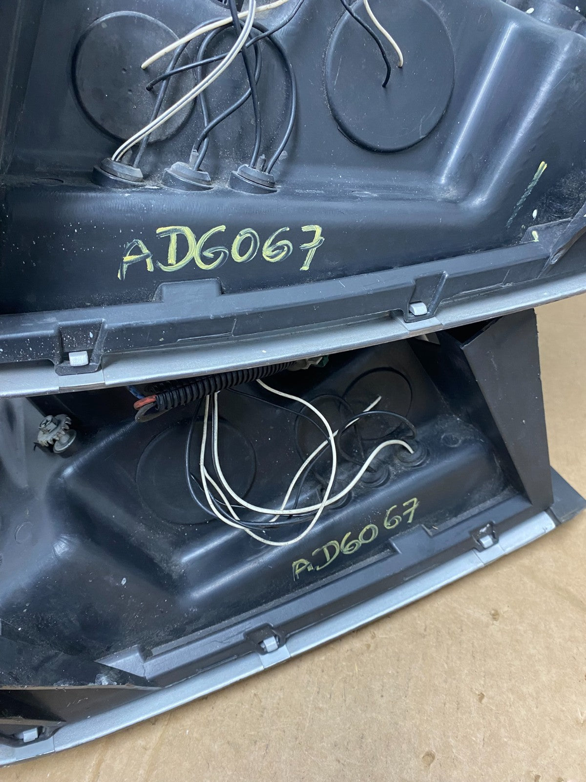 2005 to 2007 Dodge Dakota Left+Right LED Black Headlights AD6067 DG12