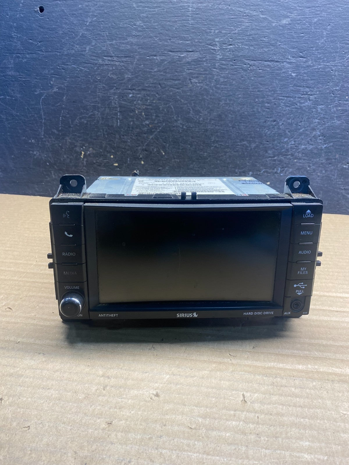 2011 2012 2013 Dodge Durango Navigation Radio Screen Display AF3858 DG0