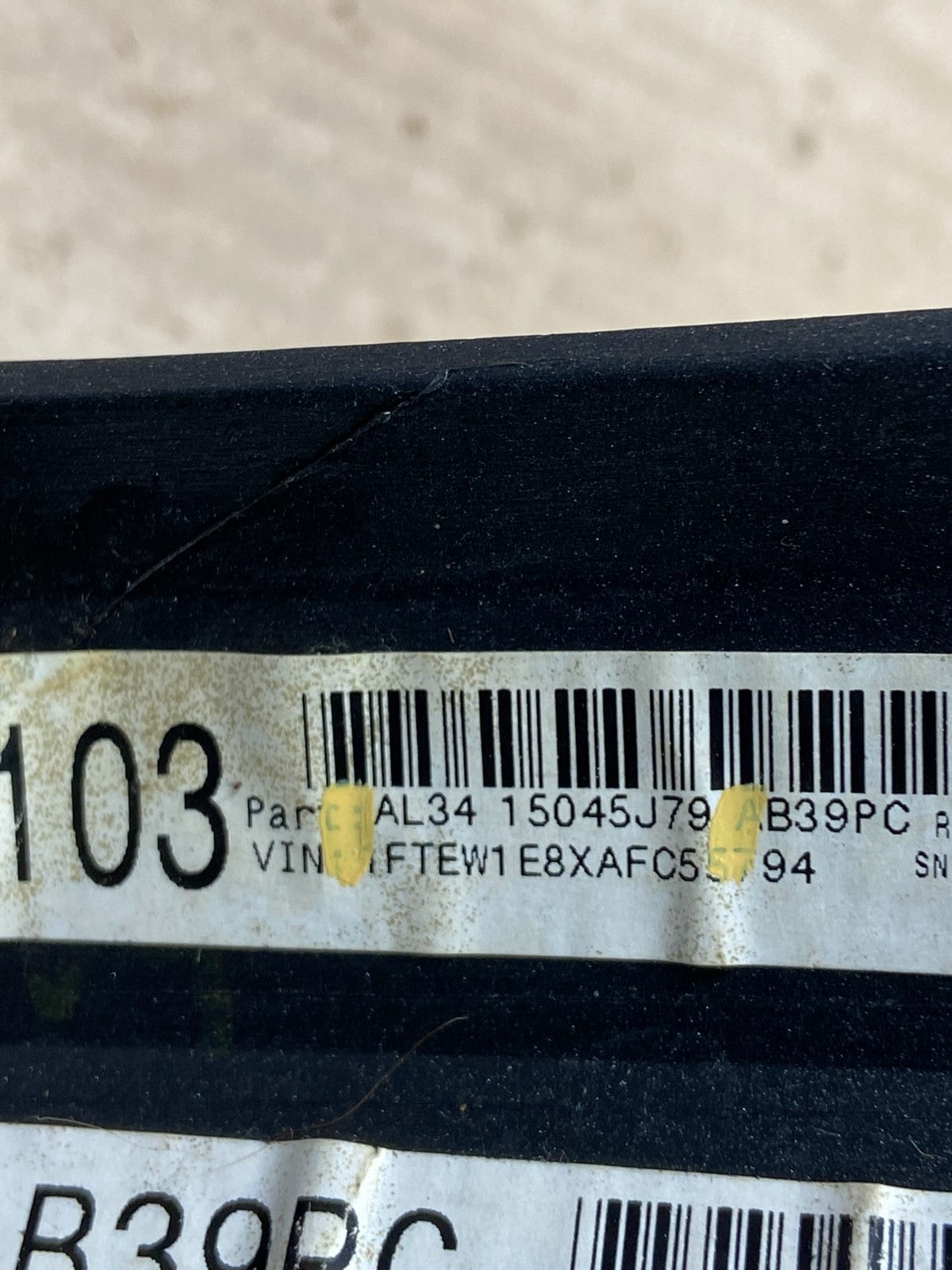 2009 2010 Ford F150 Center Left Dash Trim Bezel Air Vent OE ah3750 DG6