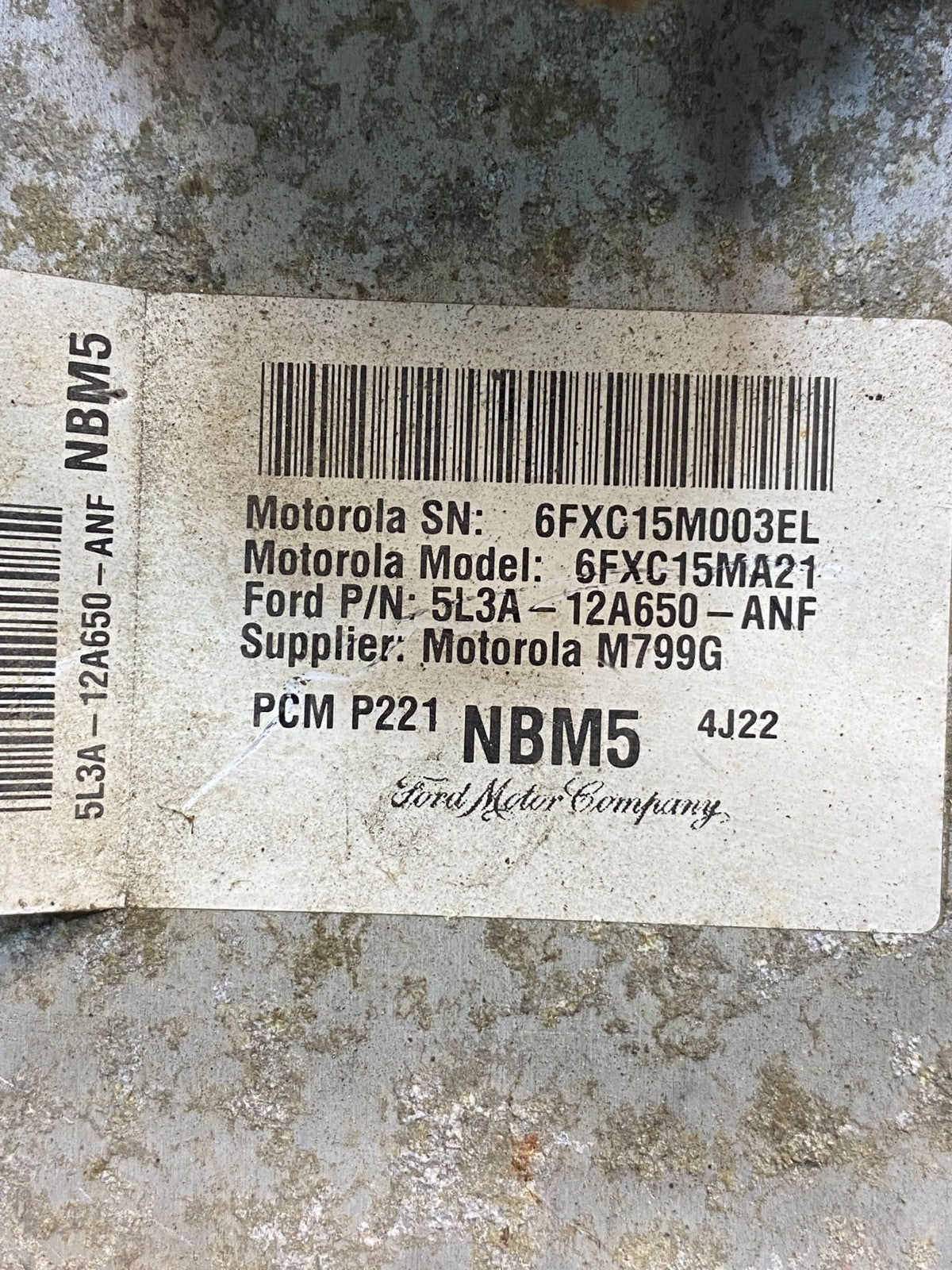 2005 Ford F-150 F150 4.6L Engine Control Unit ECU Computer Module ag9462 DG2