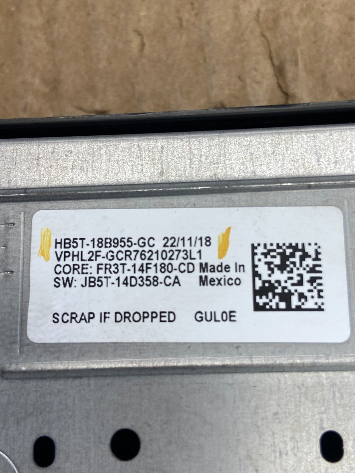 2017 2018 2019 Ford Explorer Radio Information Display Screen ad2263 DG4