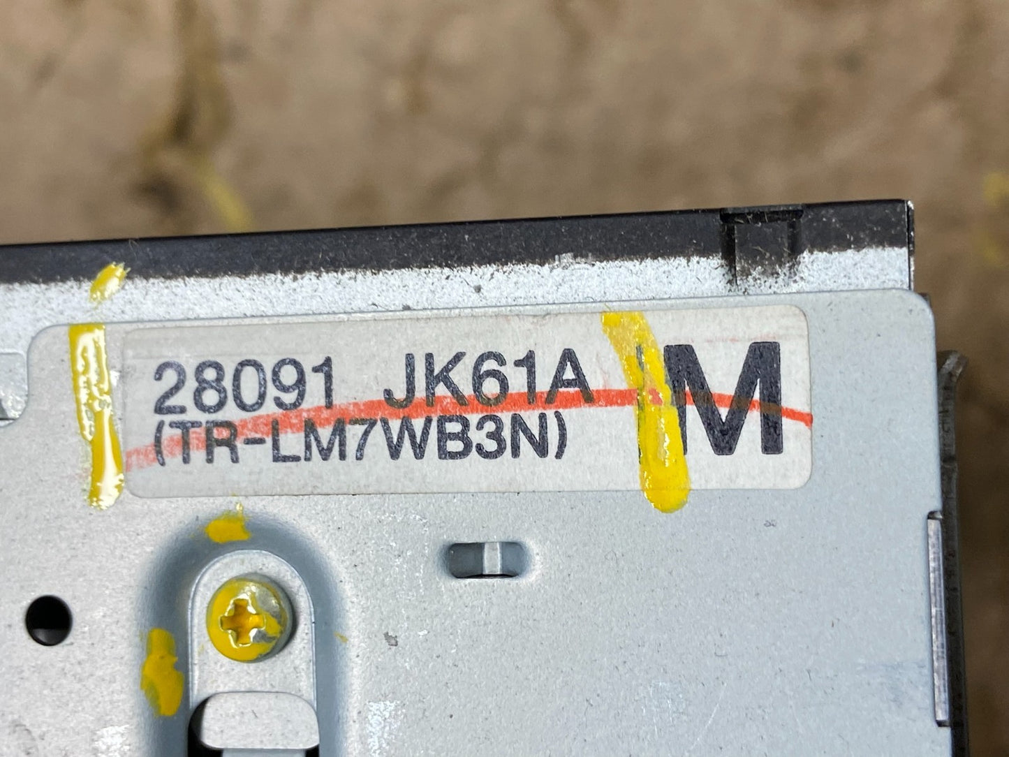 2008 to 2012 Nissan Armada QX56 Display Screen Information X1088 DG6