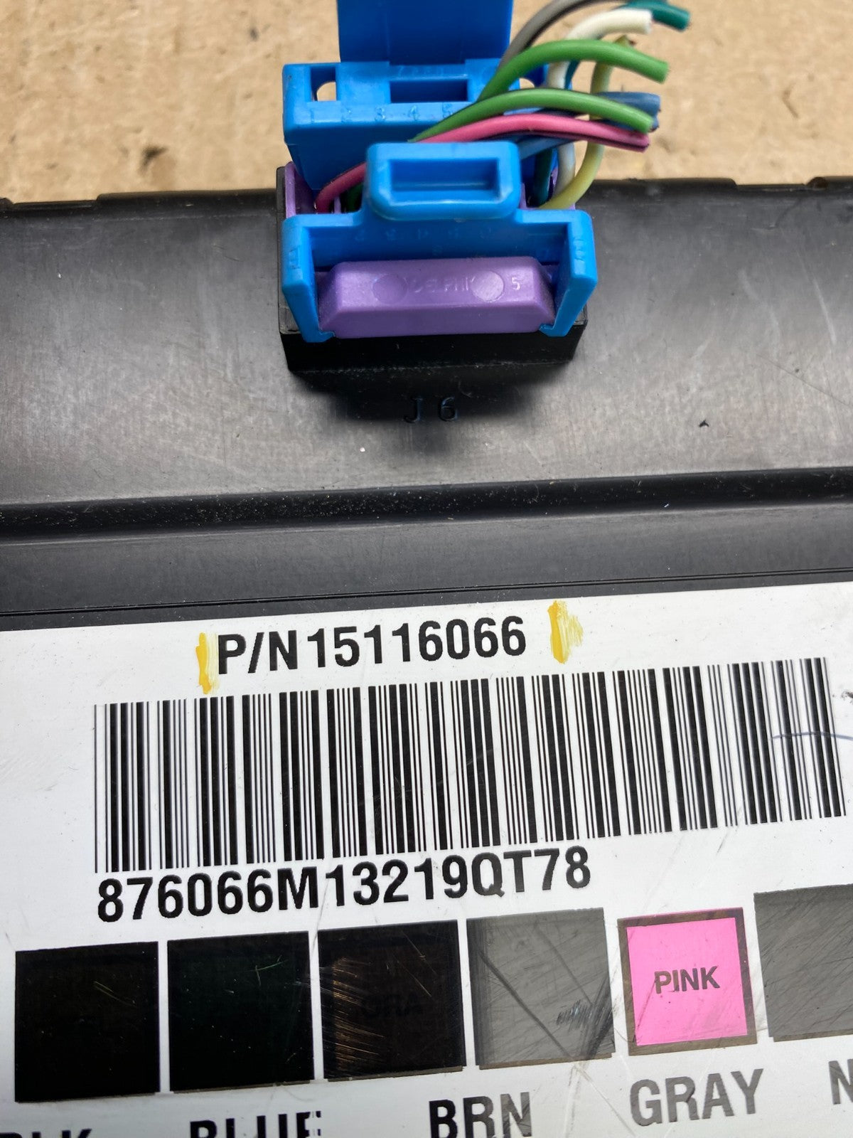 2003 - 2006 Chevrolet Avalanche Silverado Body Control BCM Module AC6780 DG4