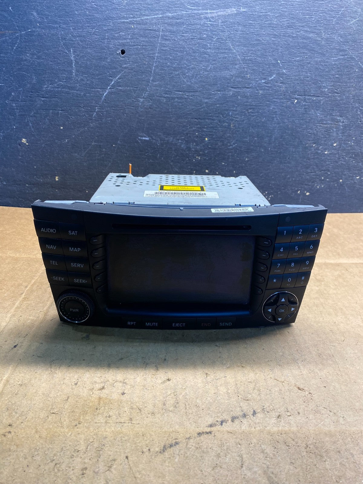 2005-2007 Mercedes-Benz S550 CLS550 Command Head Navigation Radio CD ab3798 DG0