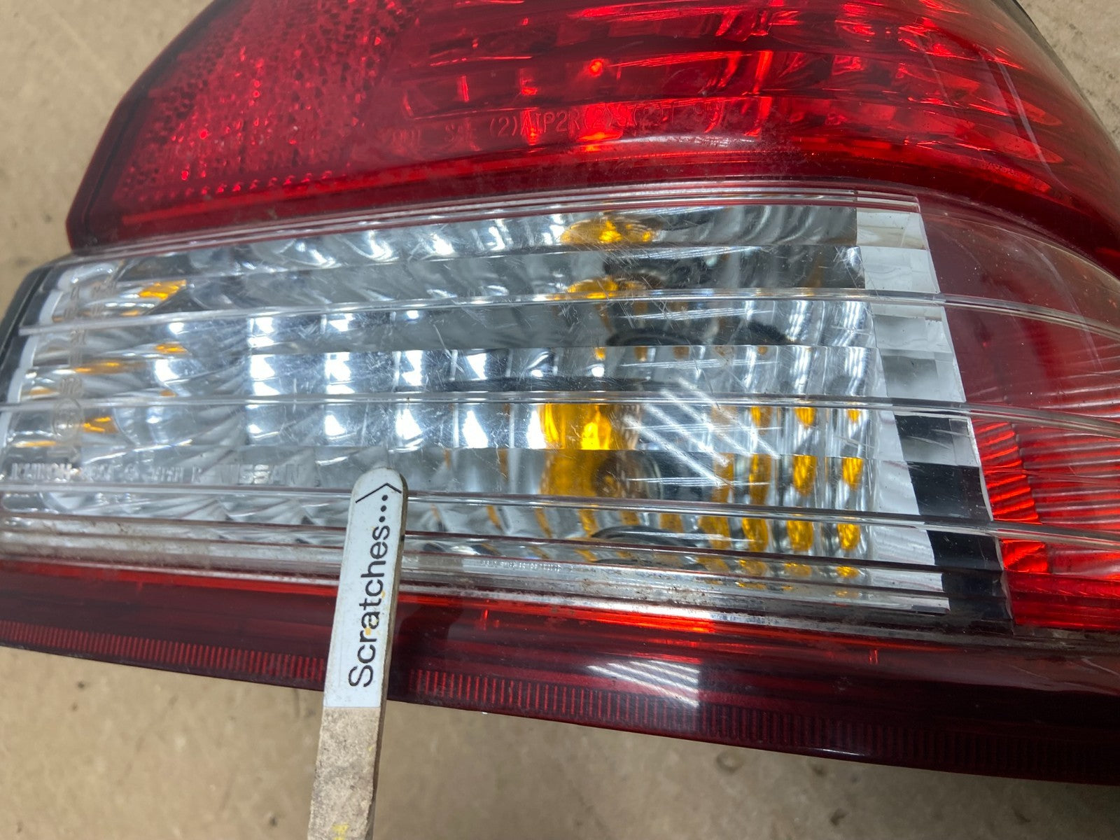 1998 - 1999 Infiniti i30 Right Passenger RH Side Tail Light Oem AC1472 DG3