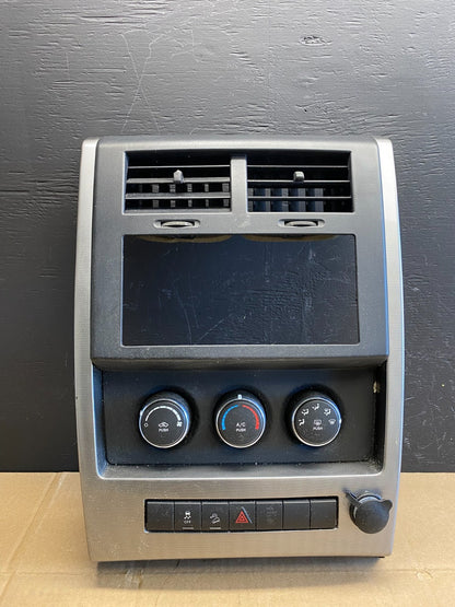 2008 to 2012 Jeep Liberty Dash Climate Temperature Control Radio Bezel AB9172 DG0