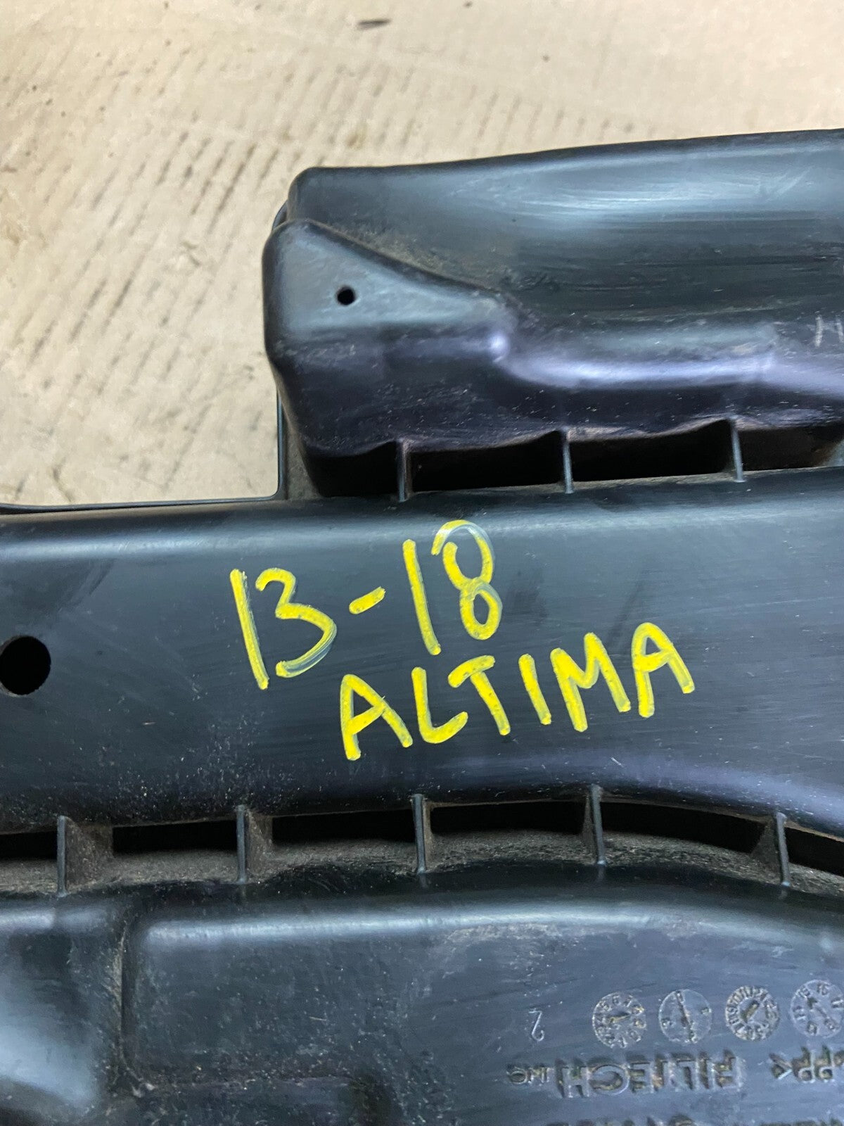 2013 to 2018 Nissan Altima 2.5L Front Air Cleaner Intake Duct Tube o0597 DG8