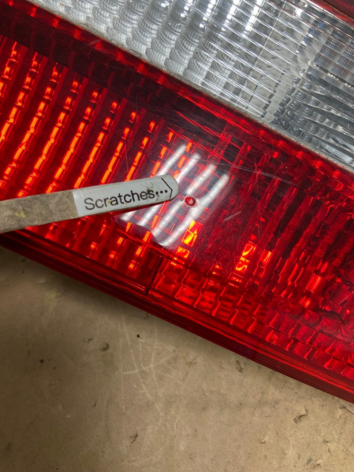 2003-2004 Honda Accord Sedan Left Driver LH Inner Tail Light AD1366 LK3