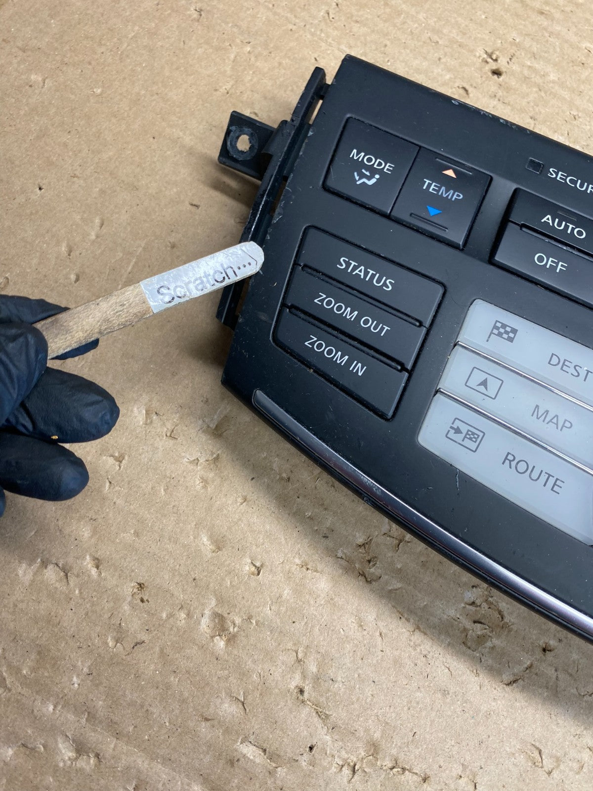 2007 Infiniti M35 Navigation Radio Climate Control 28395eh100 ag8368 DG4