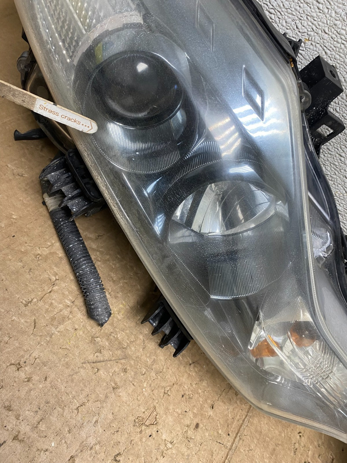 Halogen 2011 2012 2013 2014 Nissan Murano Headlights Left+Right V3829 DW5