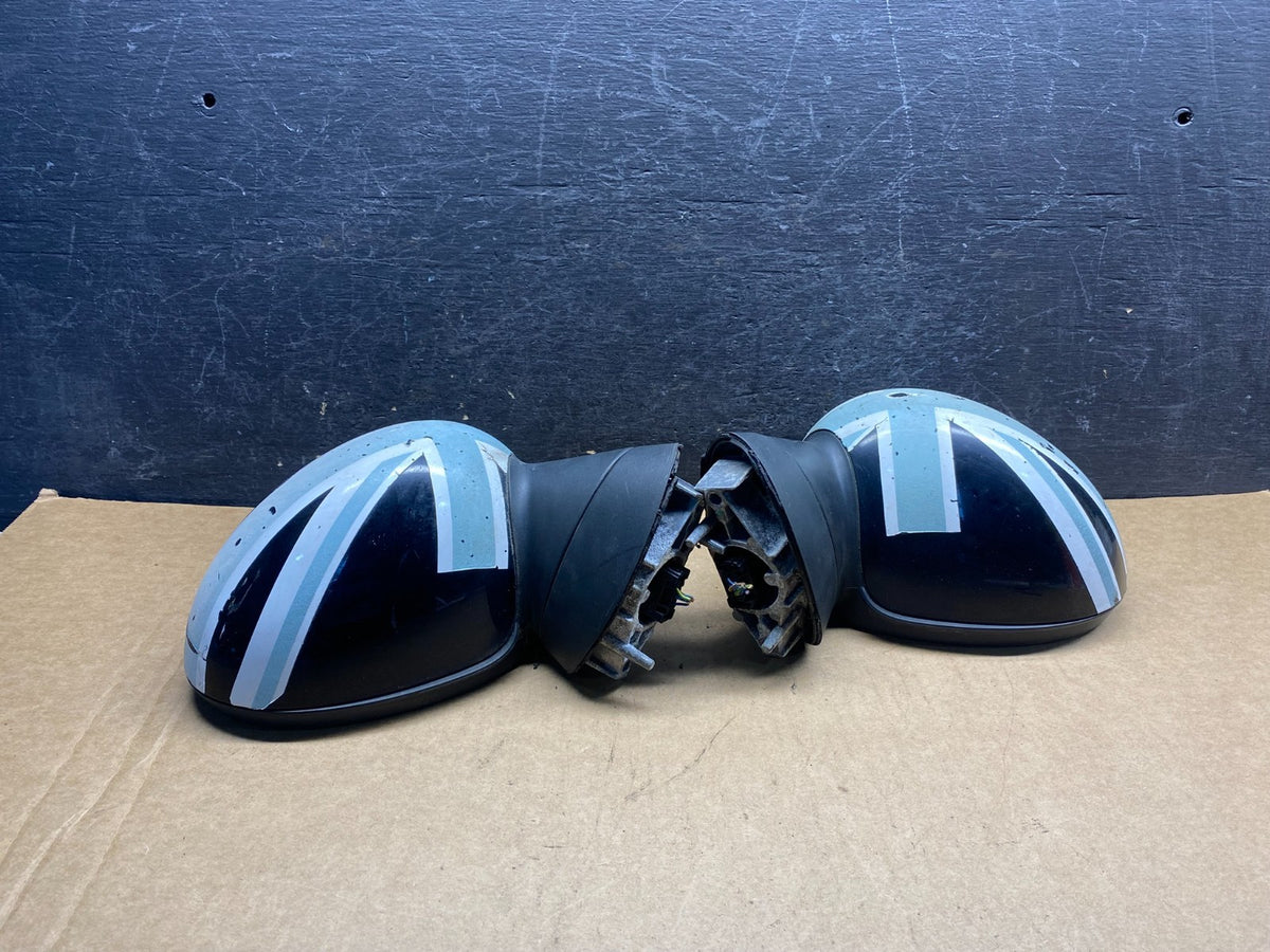 2007 to 2012 Mini Cooper Driver Left+Right Set View Power Door Mirror AH6987 DG3