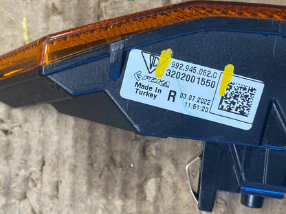 2019-2020 Porsche 991/992 Front Marker Lamp Light, Right OEM 992945062C R24846