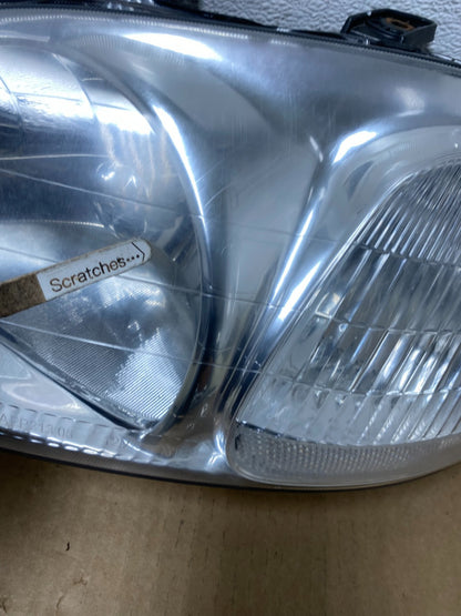 1996 1997 1998 Honda Civic Chrome Clear Headlights AG2248 PS4