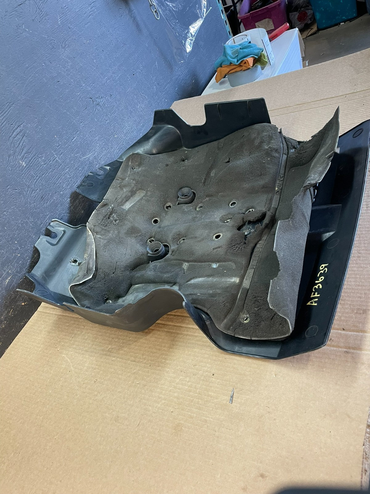 2010 to 2013 Land Rover Range Rover Sport Engine Shield Cover AF3639 DG4