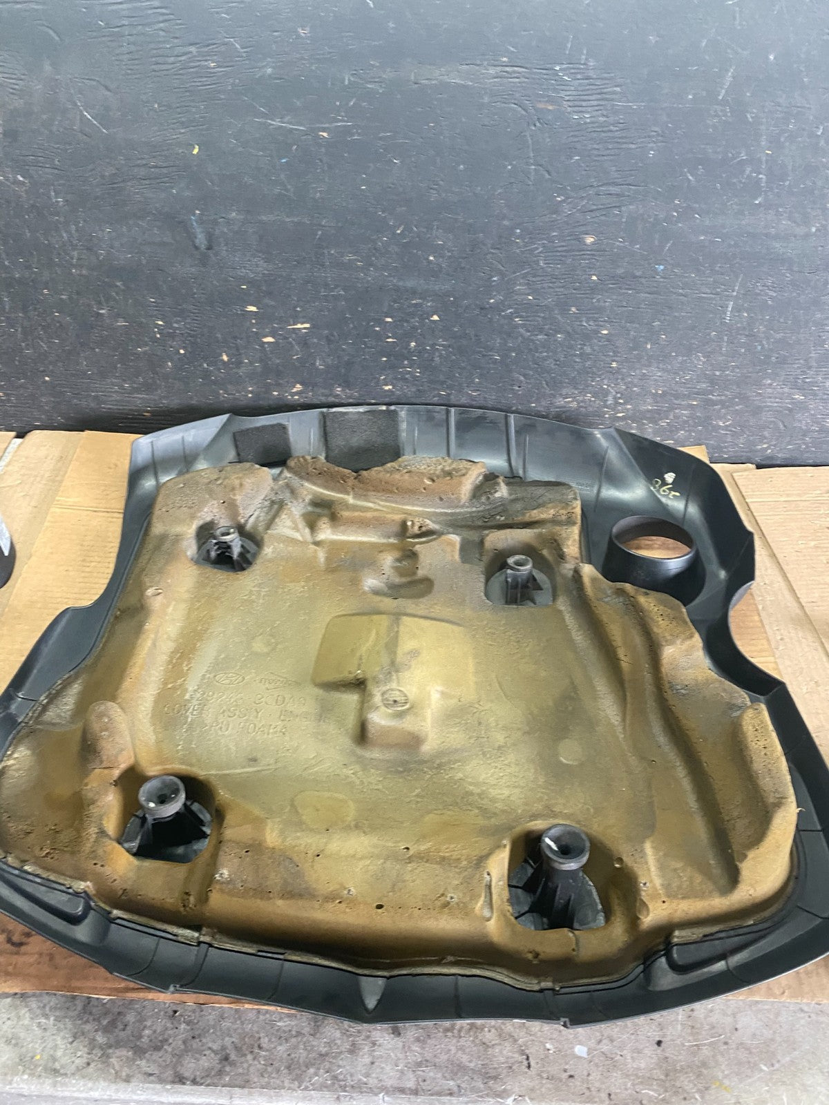 2012 2013 2014 Hyundai Genesis 3.8L Engine Motor Shield Cover OEM Q8499 DG5