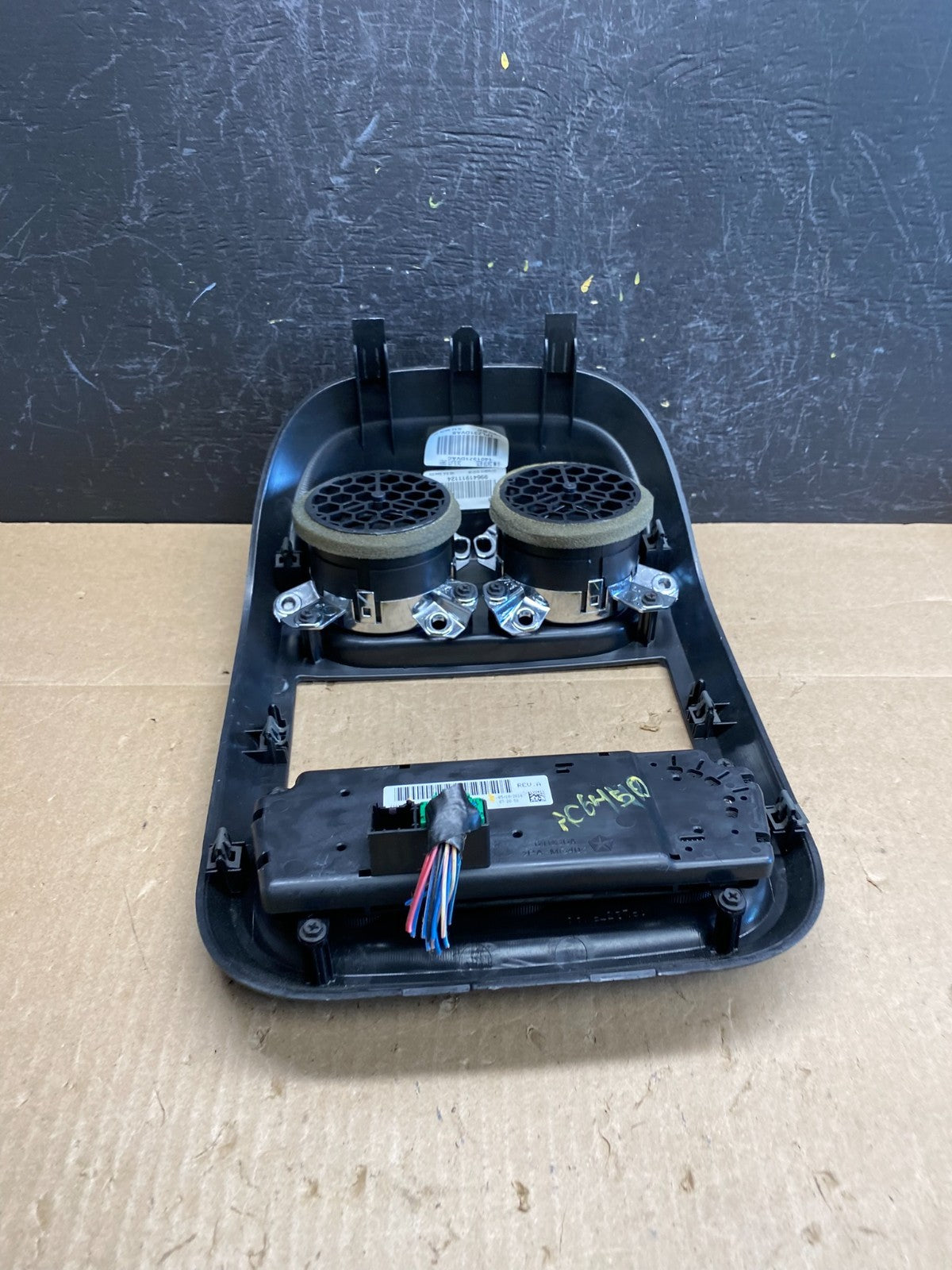 2011 to 2017 Jeep Compass Dash Climate Temperature Control Radio Bezel AC6450 DG4