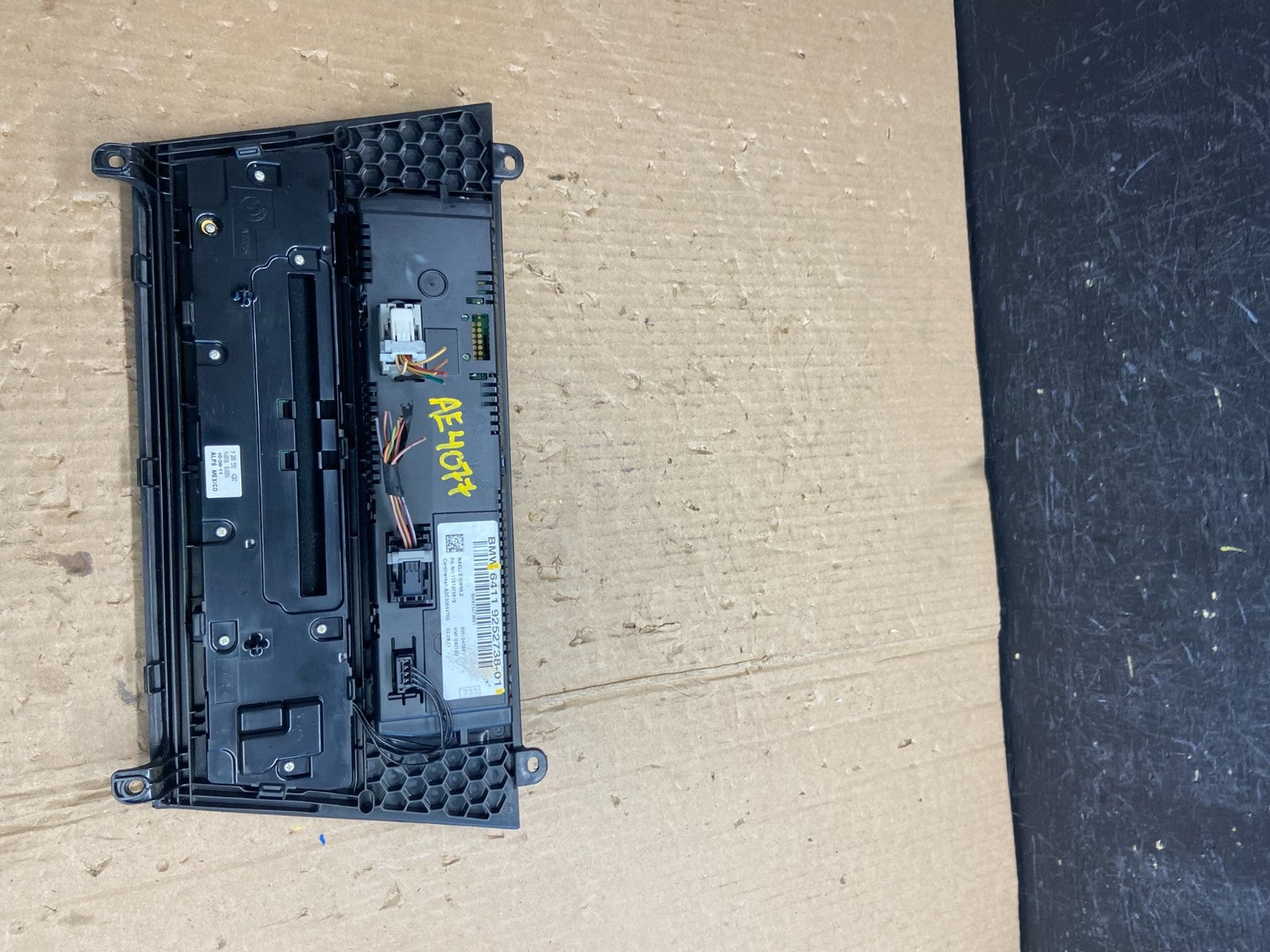 2011 - 2014 Bmw X3 AC Heater Climate Control Temperature Panel Trim Oe ae4077 DG4
