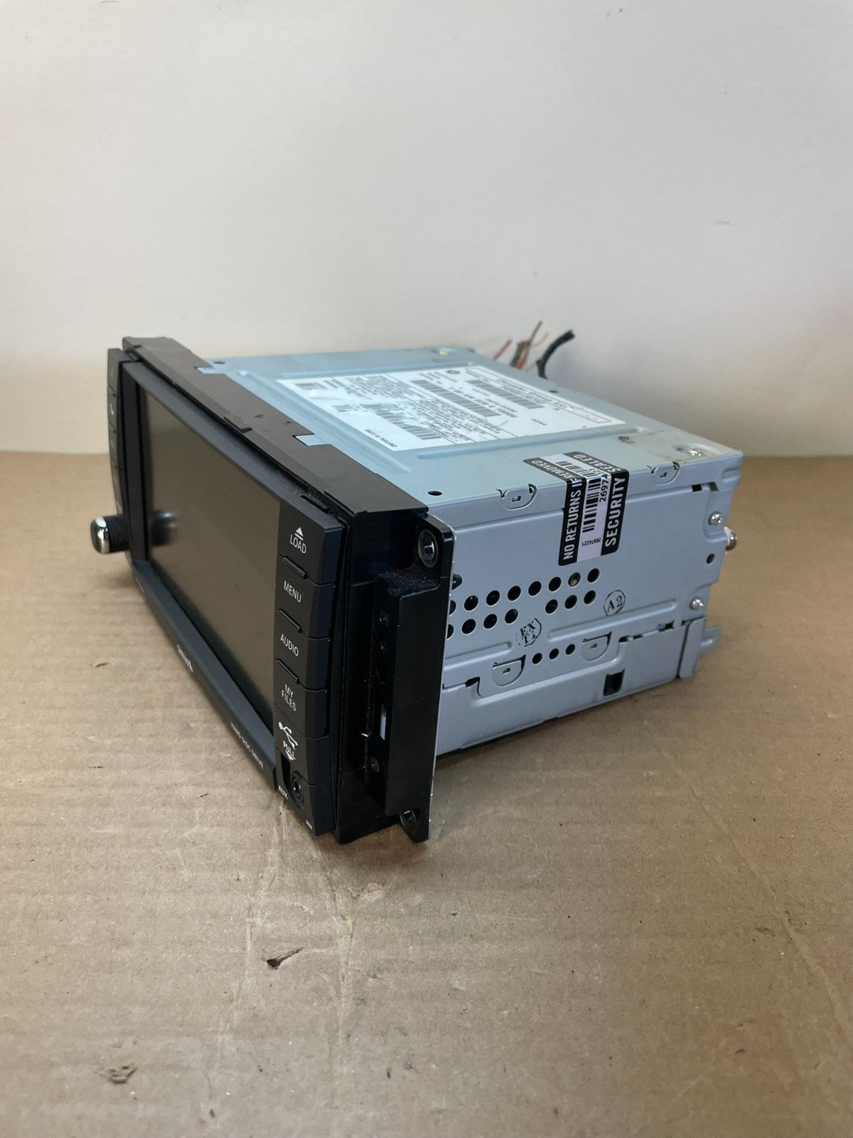 2007 2014 Jeep Dodge Chrysler Screen Display CD Player Satellite Radio AI0538 DG2