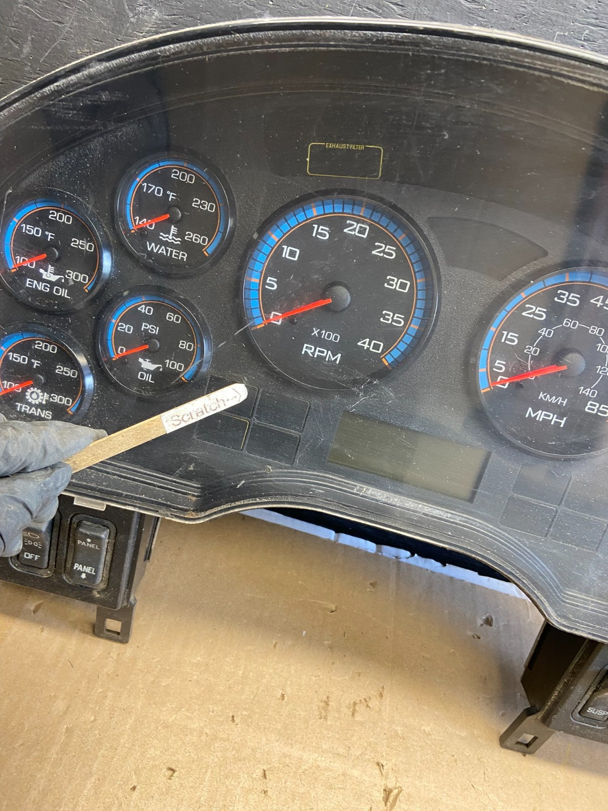 2010-2016 International DURASTAR Speedometer Cluster P/N 3686399c91 AB2032 DG1