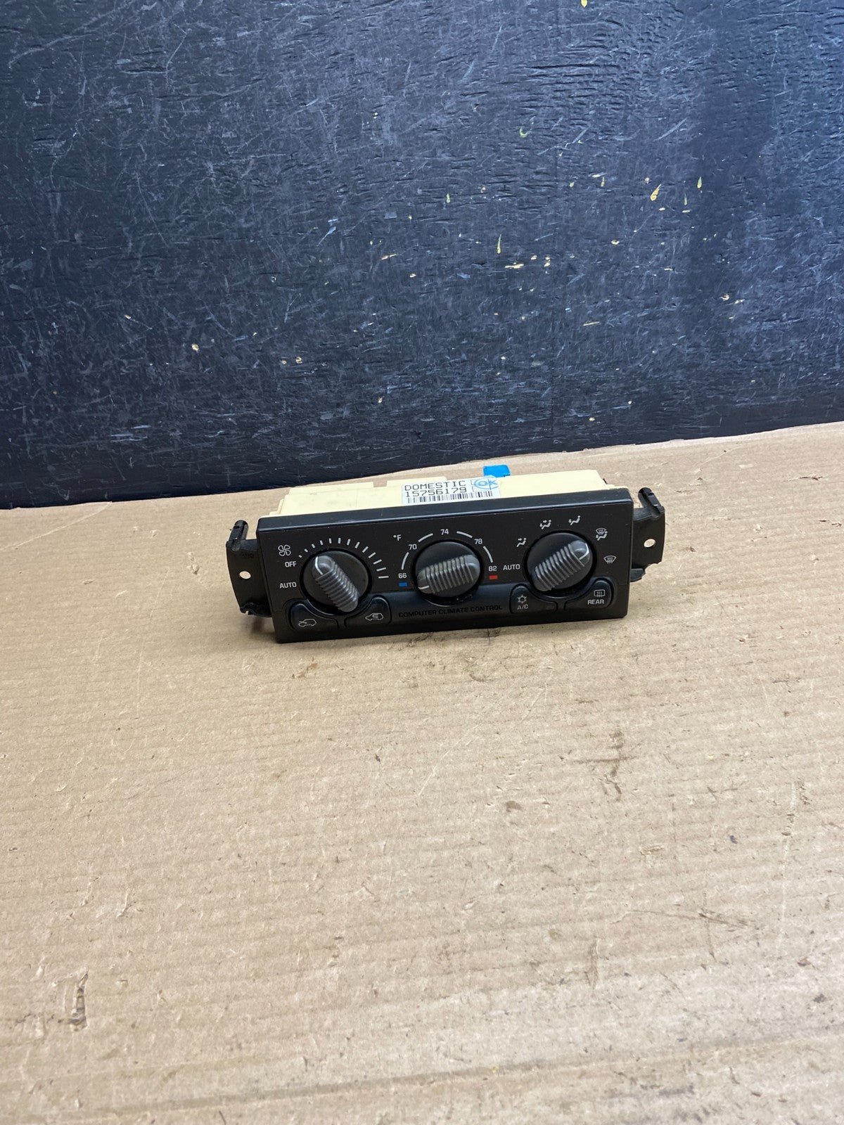 1999 to 2002 Chevrolet Silverado HVAC Heater Climate Control Module ah3680 DG0
